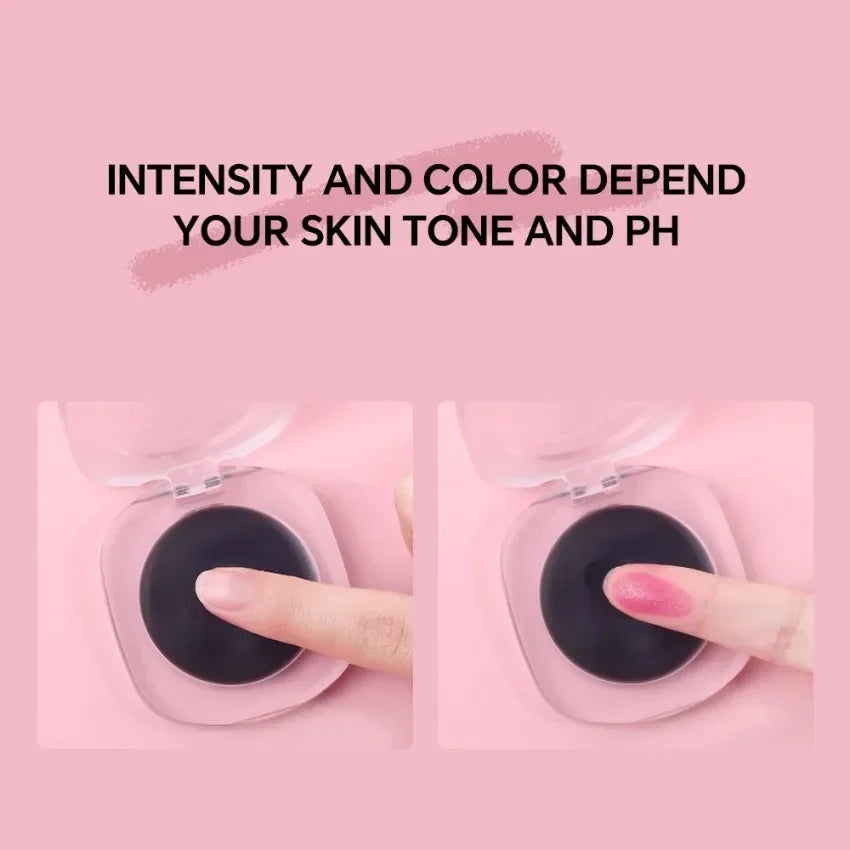 Private Label Color Changing Blush Cream Custom Waterproof Lasting Black Temperature Change Makeup Wholesale Black-White Box
